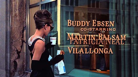 Song featured in the movie Breakfast at Tiffany's .